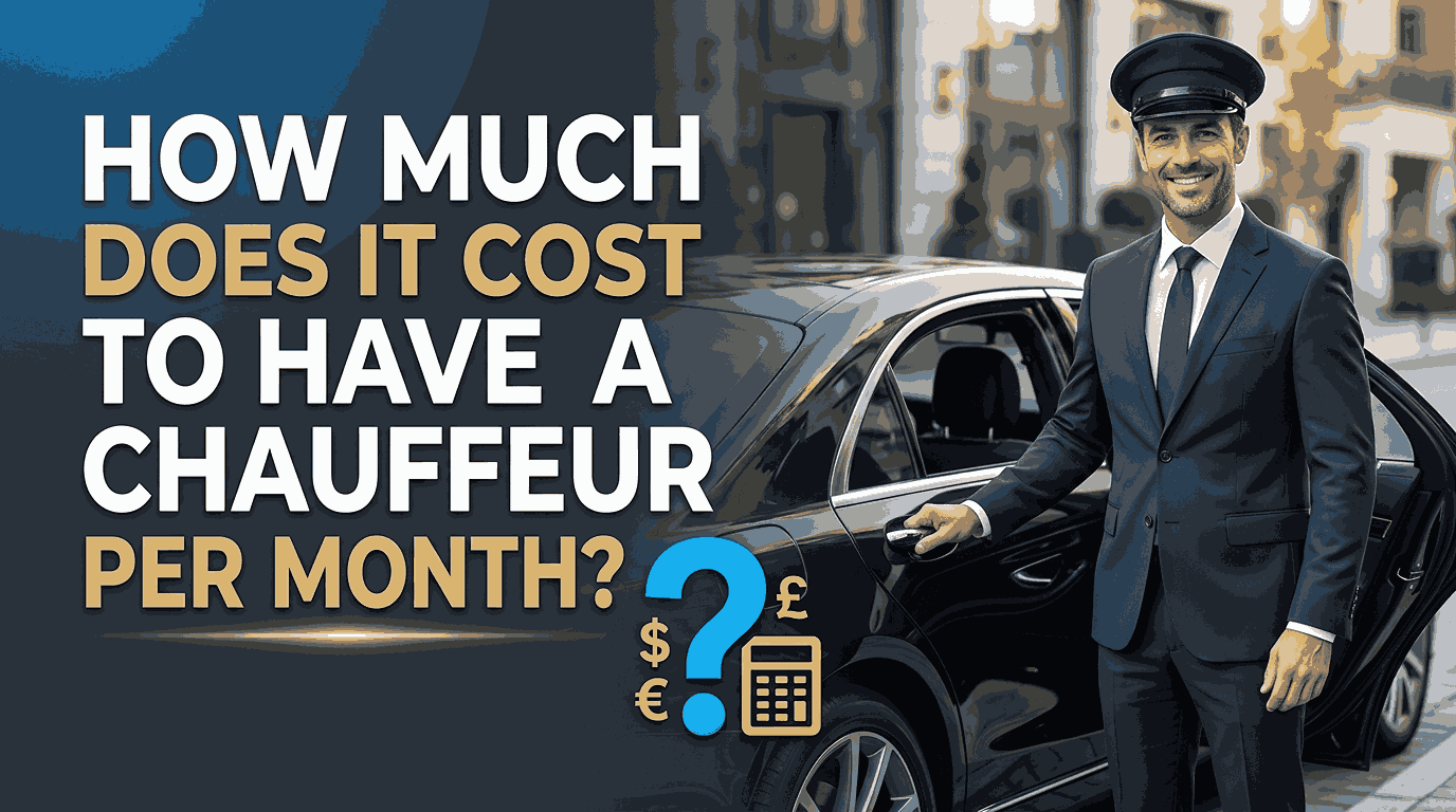 How Much Does It Cost to Have a Chauffeur Per Month?